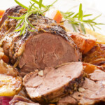 Lamb roast with vegetables
